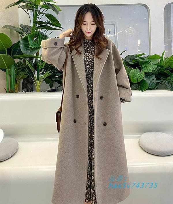 チェスターコート レディース コート 大きいサイズ アウター レディースコート 冬物 秋冬物 防寒 カジュアル 冬服 シンプル 韓国 あったか hax5v743735 GULLKHAN_COM