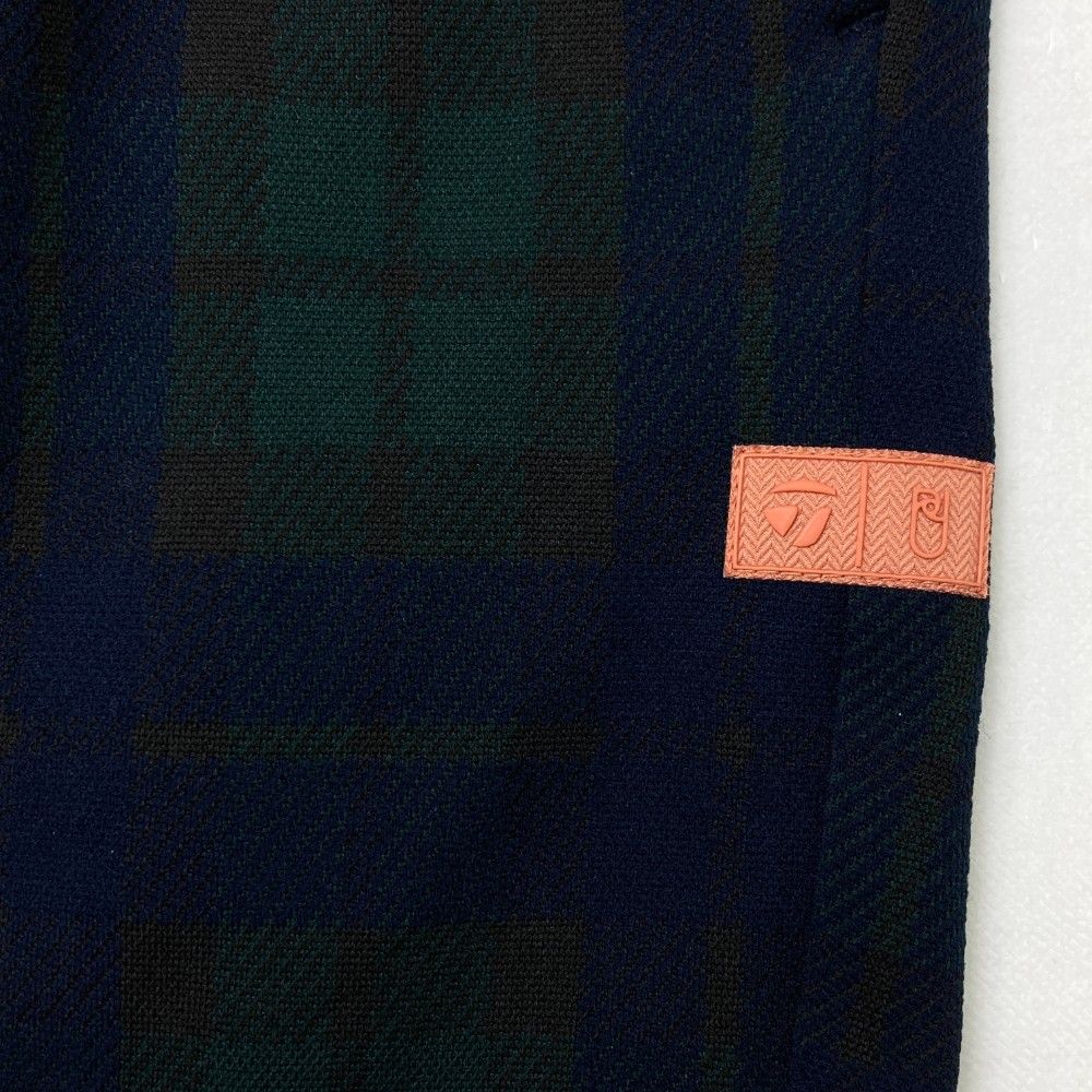 サイズ：S TAYLOR MADE テーラーメイド ×UNITED ARROWS ; ジョガー パンツ チェック柄 ネイビー系 [240101440617] ゴルフウェア メンズ ストスト 1240101440617_1.jpg