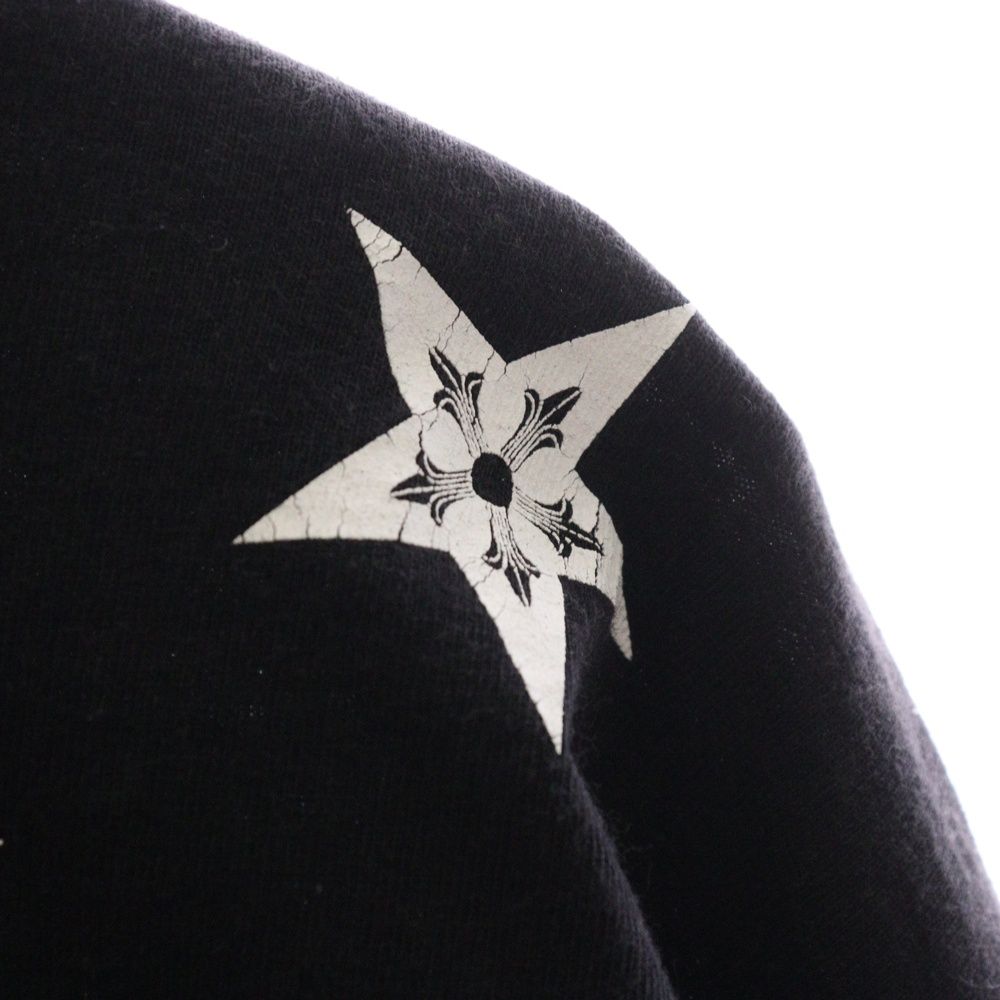 CHROME HEARTS (クロムハーツ) 5STAR L/S TEE ファイブスター プリント