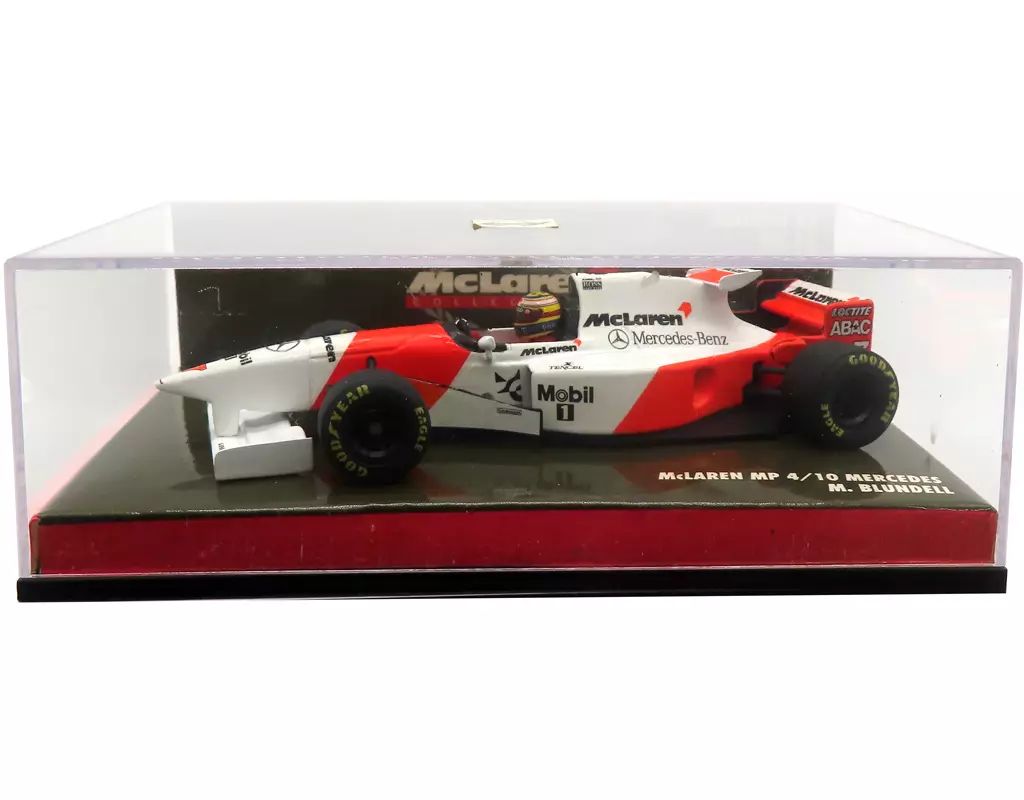 中古】ミニカー 1/43 McLaren Mercedes MP 4/10 M.Blundell