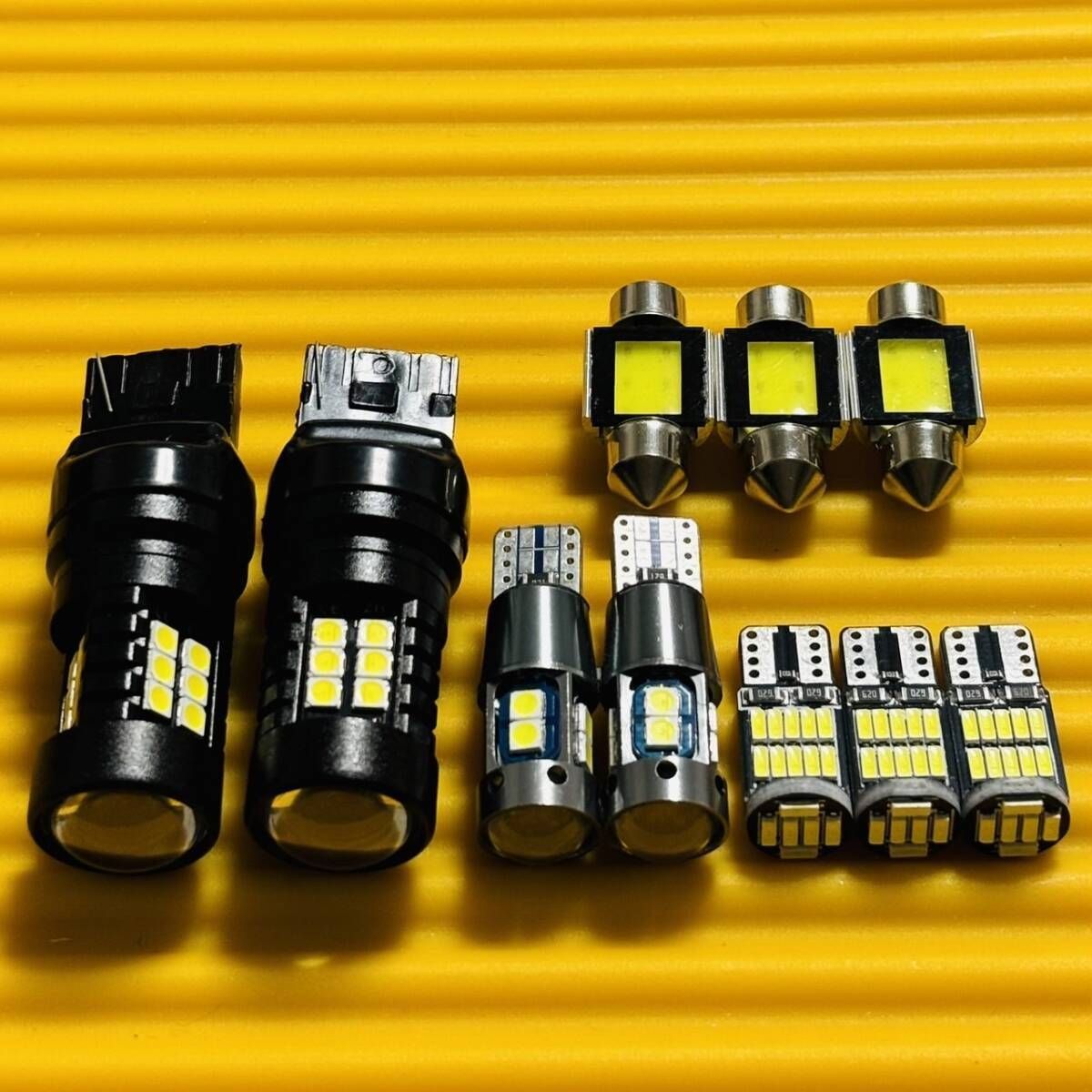 お得セット鬼爆光！スバル XV GT系 T10 LED 室内灯 スモール バックランプ ナンバー灯 ルームランプ ポジション 10個セット ホワイト パーツ カー用品 アクセサリー 車検対応