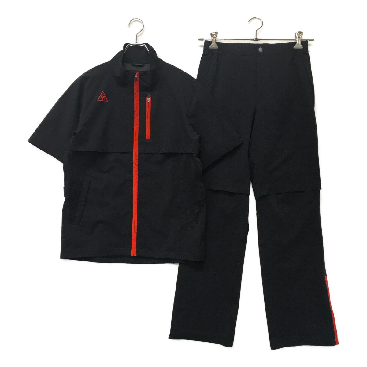 le coq sportif - coco 中古 ルコックスポルティフ le coq sportif メンズ レインウエア M 紺 ネイビー 訳あり 上下セット le coq sportif - coco 中古 ルコックスポルティフ le coq
