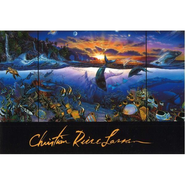 クーポン配布中&スーパーSALE対象】Christian Riese Lassen絵画