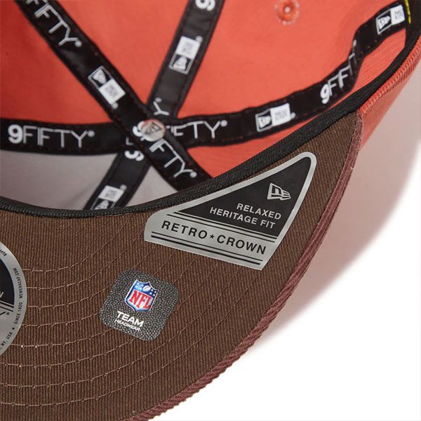 NEW ERA ニューエラ 14703357 RC 9FIFTY GORO NAKATSUGAWA（MIN-NANO） ニューヨーク・ジャイアンツ コーデュロイ レンガ ブラウン
