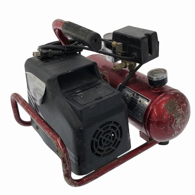 ☆中古品☆SK11 藤原産業 常圧 エアコンプレッサー SR-045 SR-L04SPT