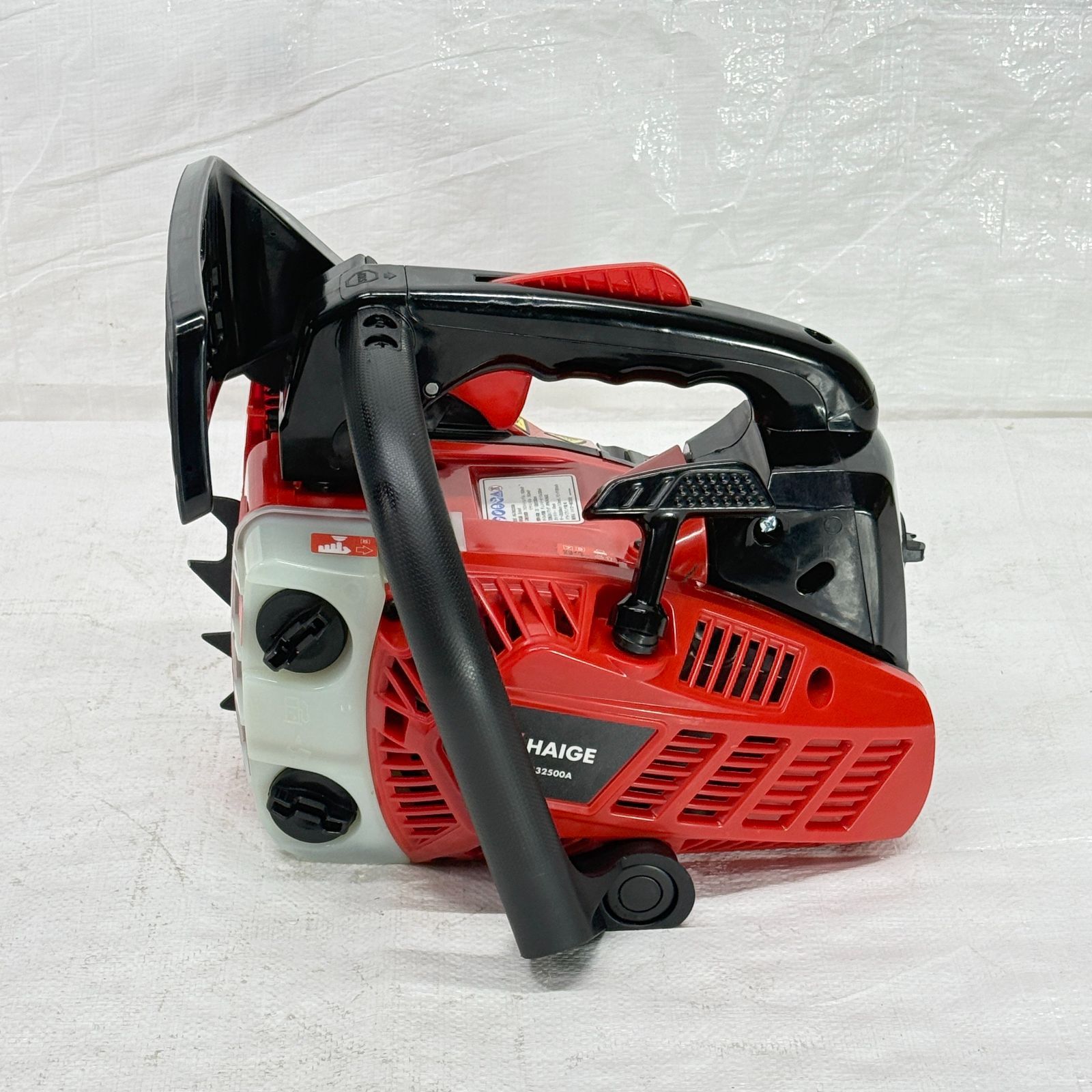 エンジン式 チェーンソー 10インチ 25cm 25.4cc 2サイクル 1.1馬力 倒木 枝落とし 玉切り HG-TM32500A 775