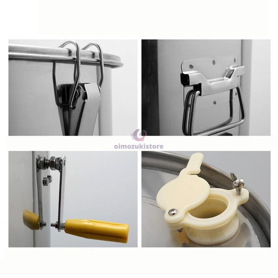 蜂蜜セパレーター 遠心分離式ジ底には25kgの蜂蜜を入れることができます