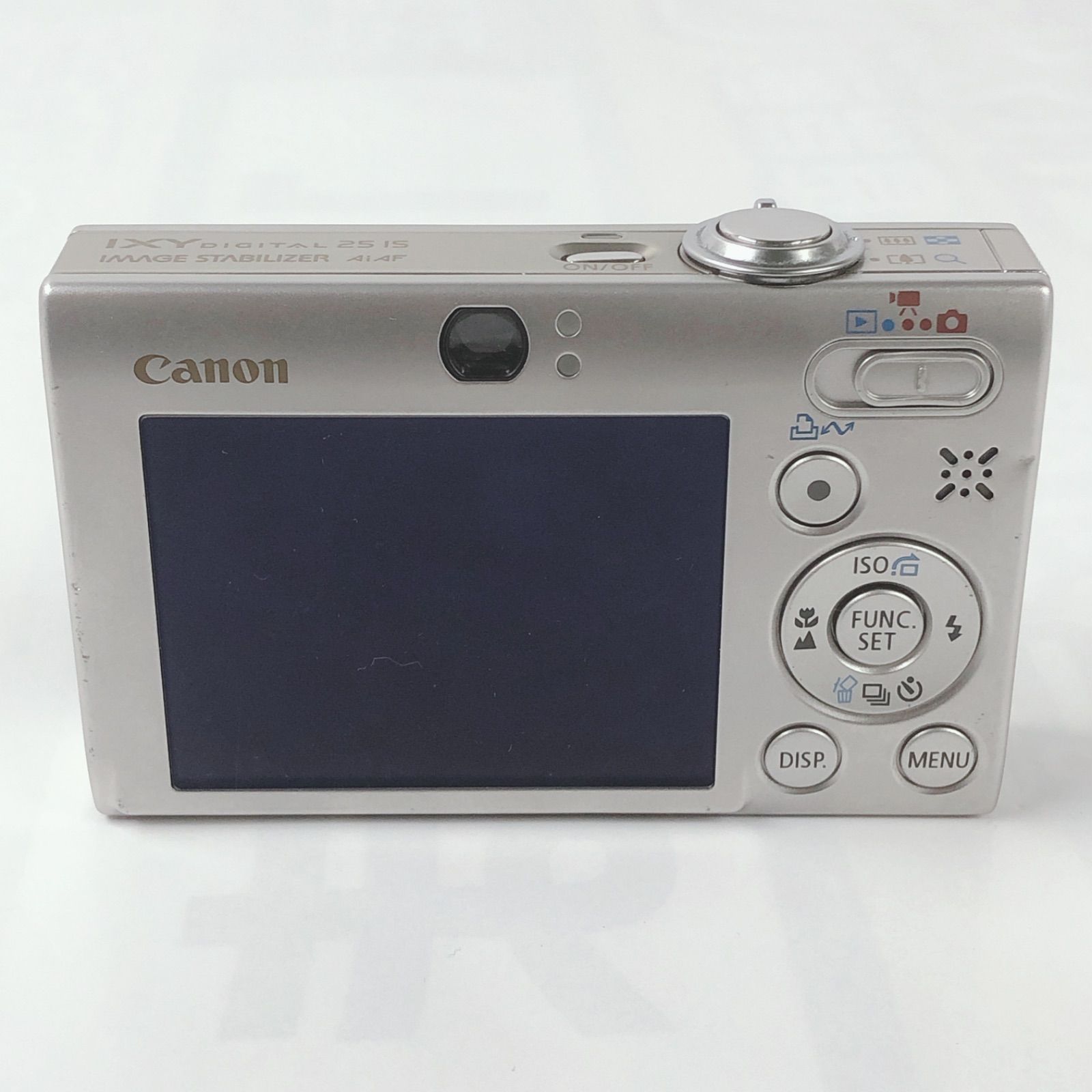 Canon キャノン デジタルカメラ IXY 25IS PC1262 シルバー ジャンク品