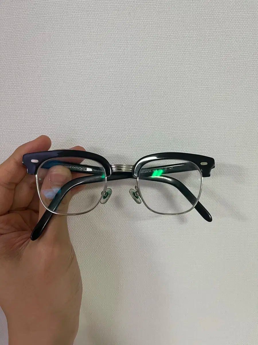 珍しいアイウェア ウィルソン ブラック uncommon eyewear willson