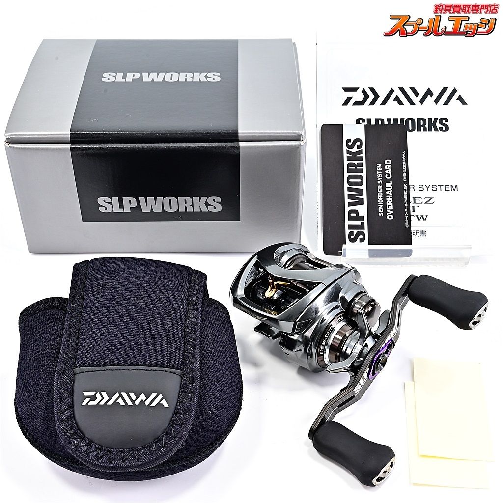 ダイワxSLPワークス スティーズ CT SV TW 700XHL-SLPW セミオーダー 90mmカーボンクランクハンドル装着 DAIWA SLP STEEZ m36661