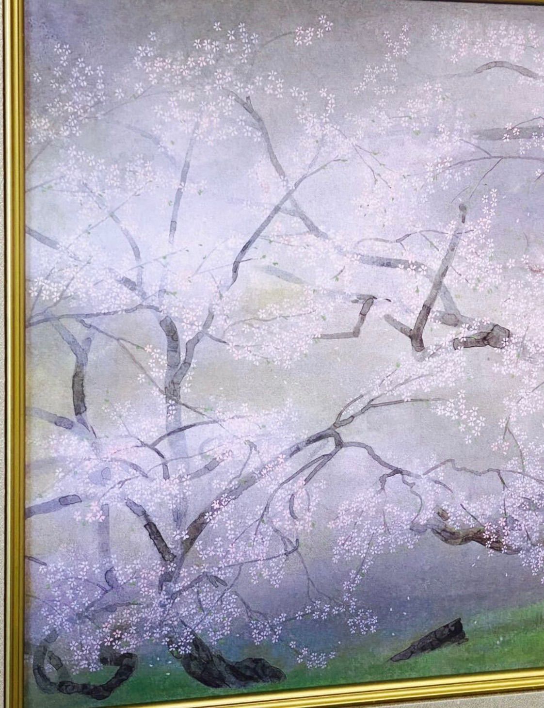 岩絵具方式複製画