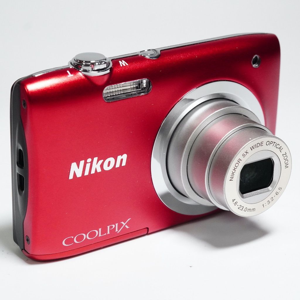 Nikon ニコン COOLPIX A100 レッド コンデジ 動作OK 1週間保証 /9620