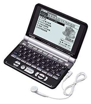 【中古】CASIO 電子辞書 Ex-word XD-ST6200BK ブラック (100コンテンツ 6ヶ国語音声機能 生活実用モデル バックライトつきスーパー高精細液晶 トリプル追 中古】 CASIO カシオ 電子辞書 Ex-word XD-ST6200BK ブラック (100