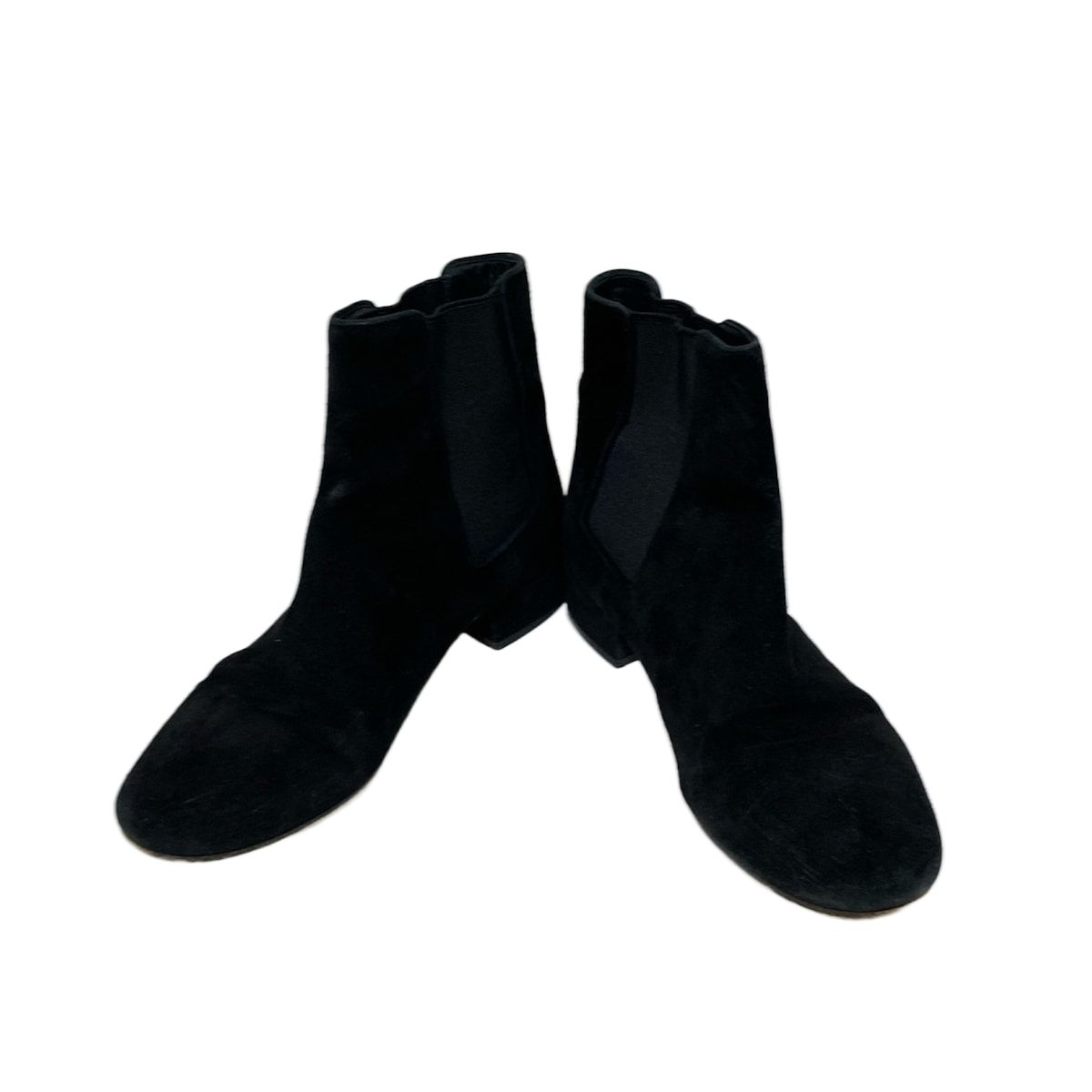 TORY BURCH トリーバーチ ショートブーツ 7M レディース - 黒 サイドゴア