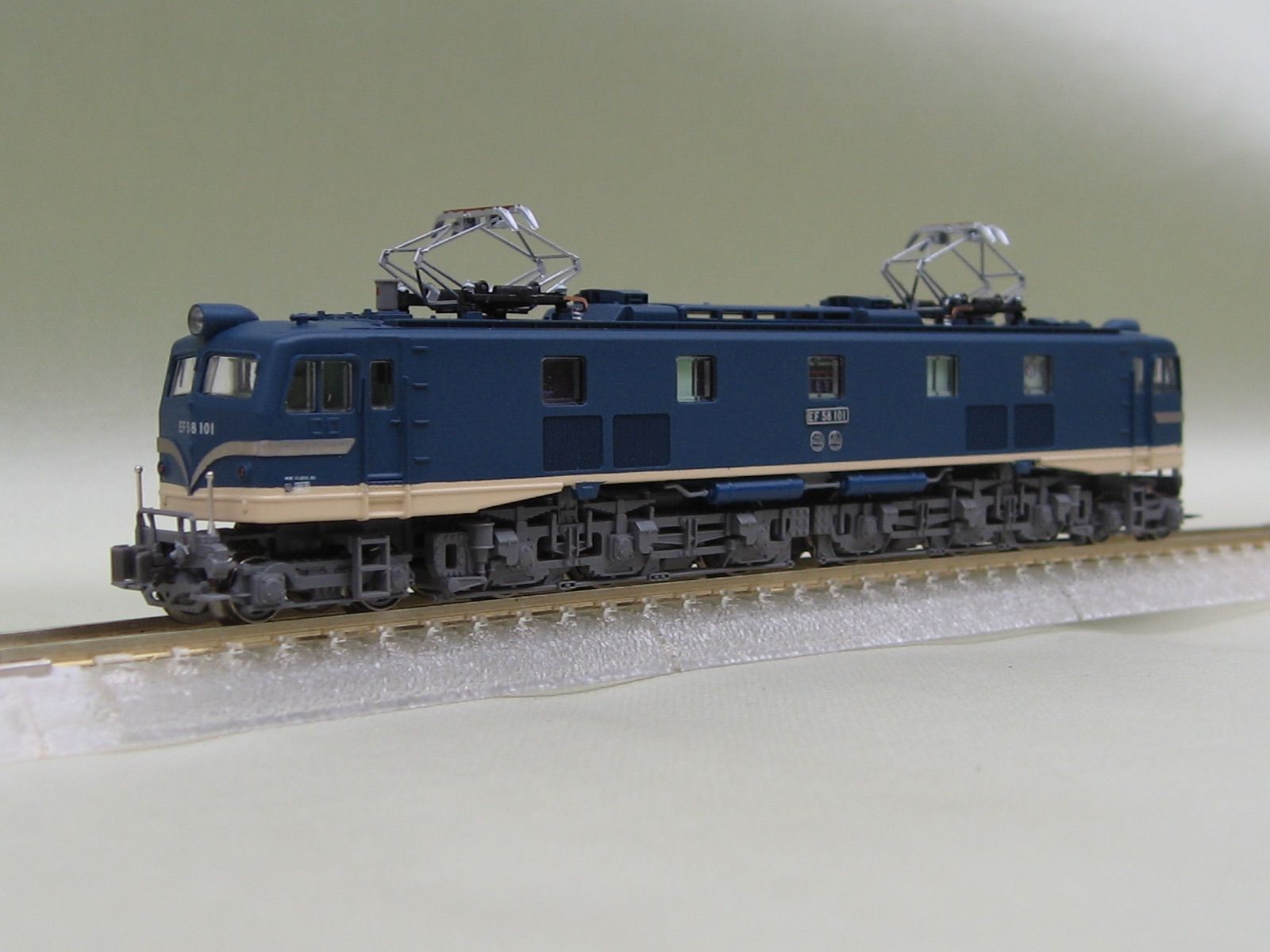 精密加工オリジナル特製品 EF58 95青大将時代