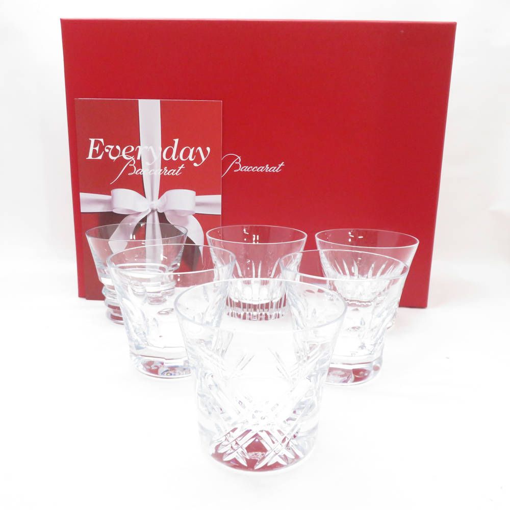 未使用 Baccarat バカラ エブリデイ アソートセット タンブラー