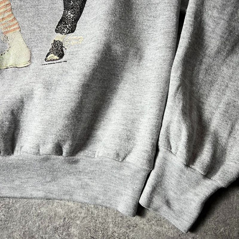 USA製ノーマン ロックウェル ウィンドアップ プリント スウェット