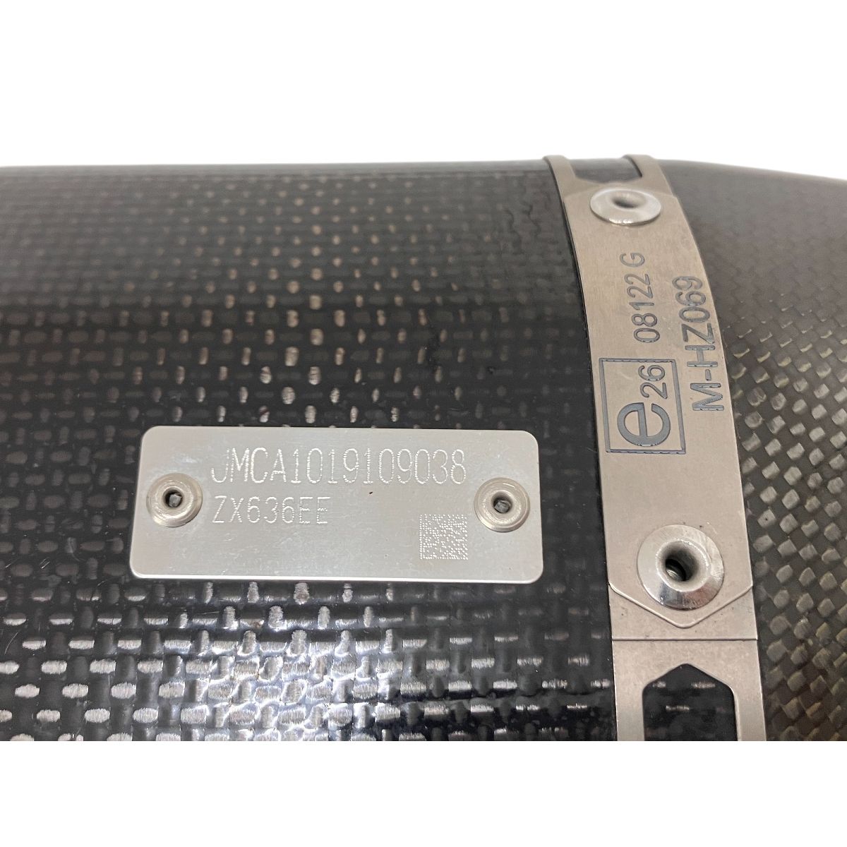 ぺぺろ出品 AKRAPOVIC ZX-6R ZX636G ZX636EE スリップオンマフラー バイク