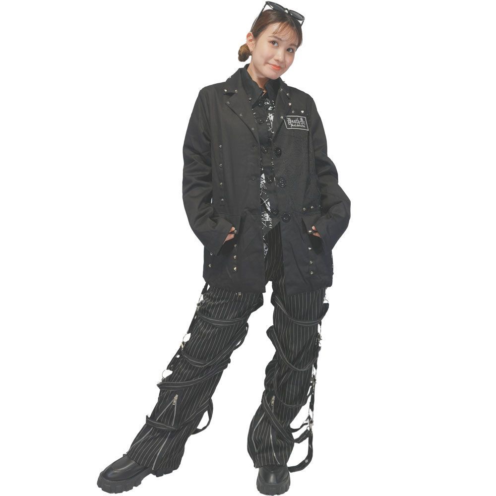 ベルトボンテージパンツ 10分丈