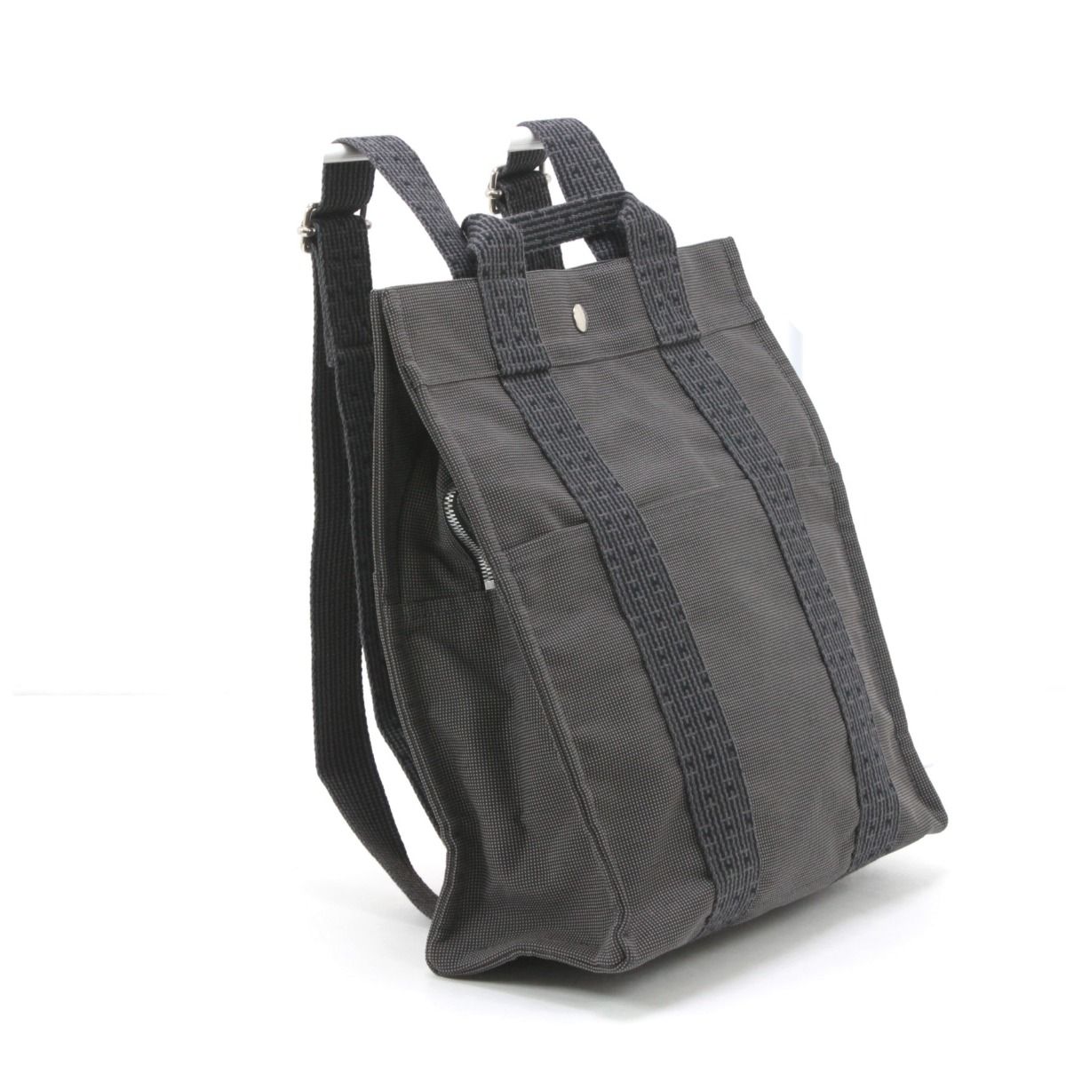 HERMES エルメス エールライン アドMM リュック グレー - メルカリ