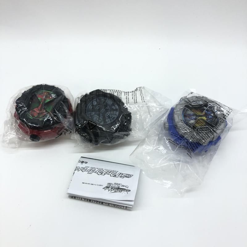BANDAI - 【中古】バンダイ DXライドウォッチ クォーツァーセット03 開封品 劇場版 仮面ライダージオウOver Quartzer[97][240097221660] 仮面ライダージオウ DXライドウォッチ クォーツァーセット03