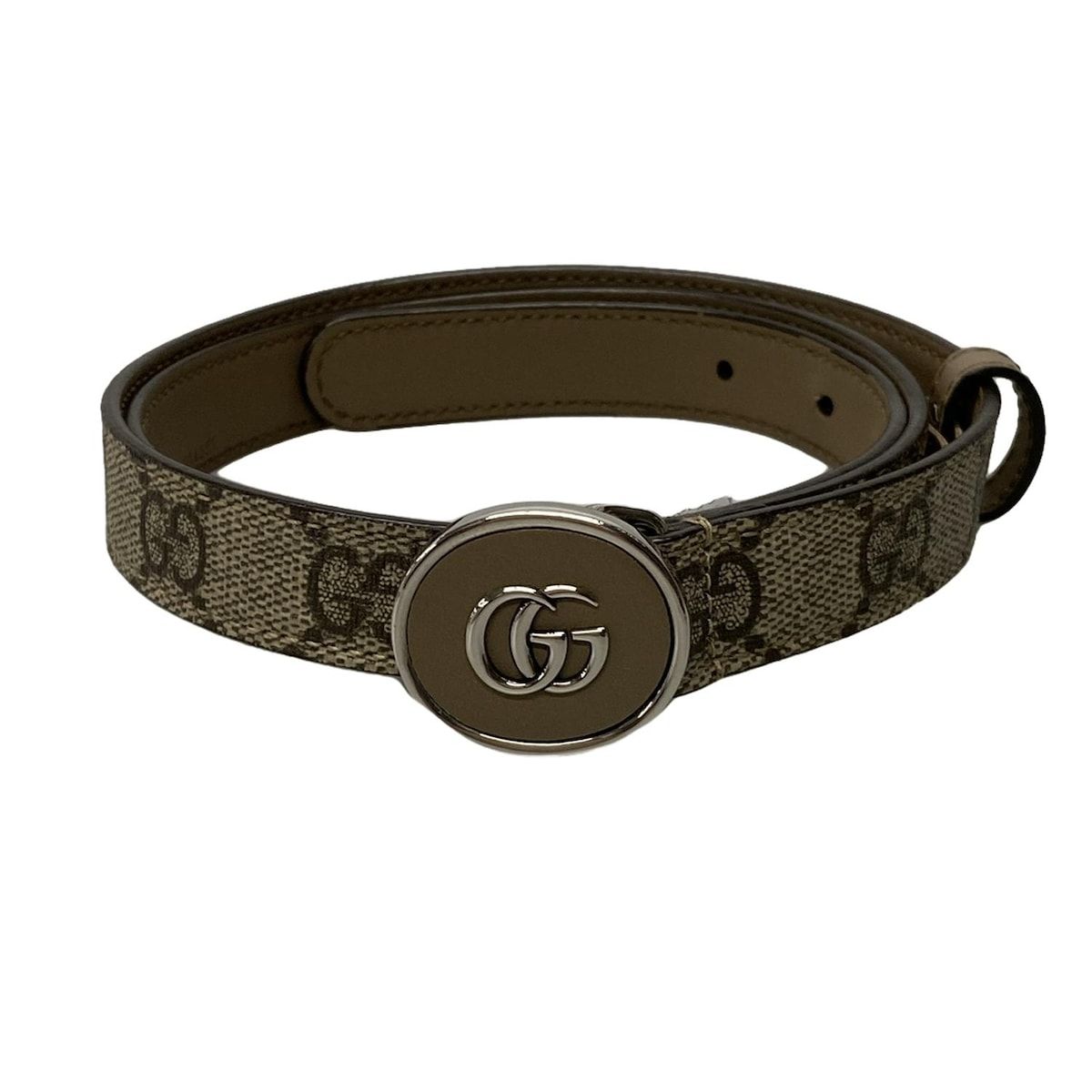 GUCCI(グッチ) ベルト 80.32 GGマーモント 760132 ベージュ