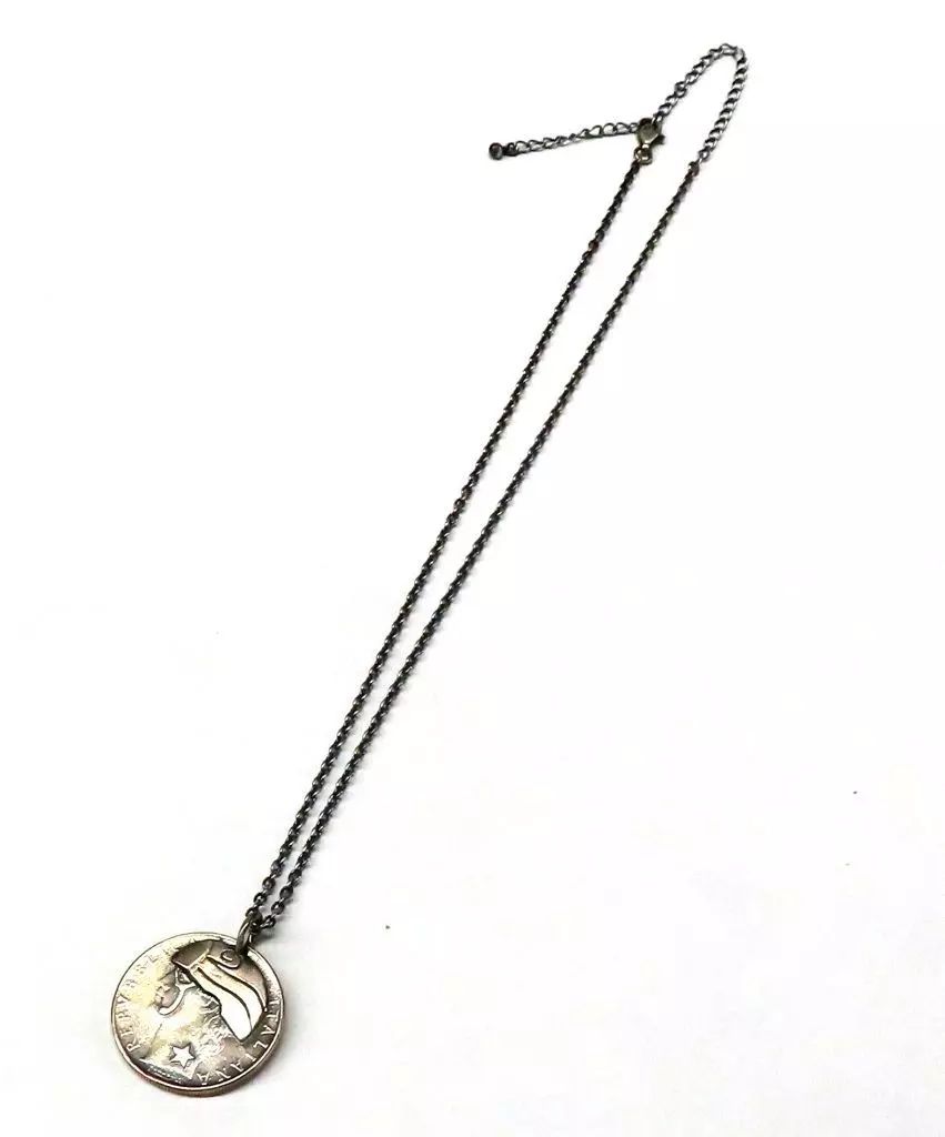 中古】銀製品・指輪・アクセサリー ジョルノ・ジョバァーナ コインネックレス 「ジョジョの奇妙な冒険 第五