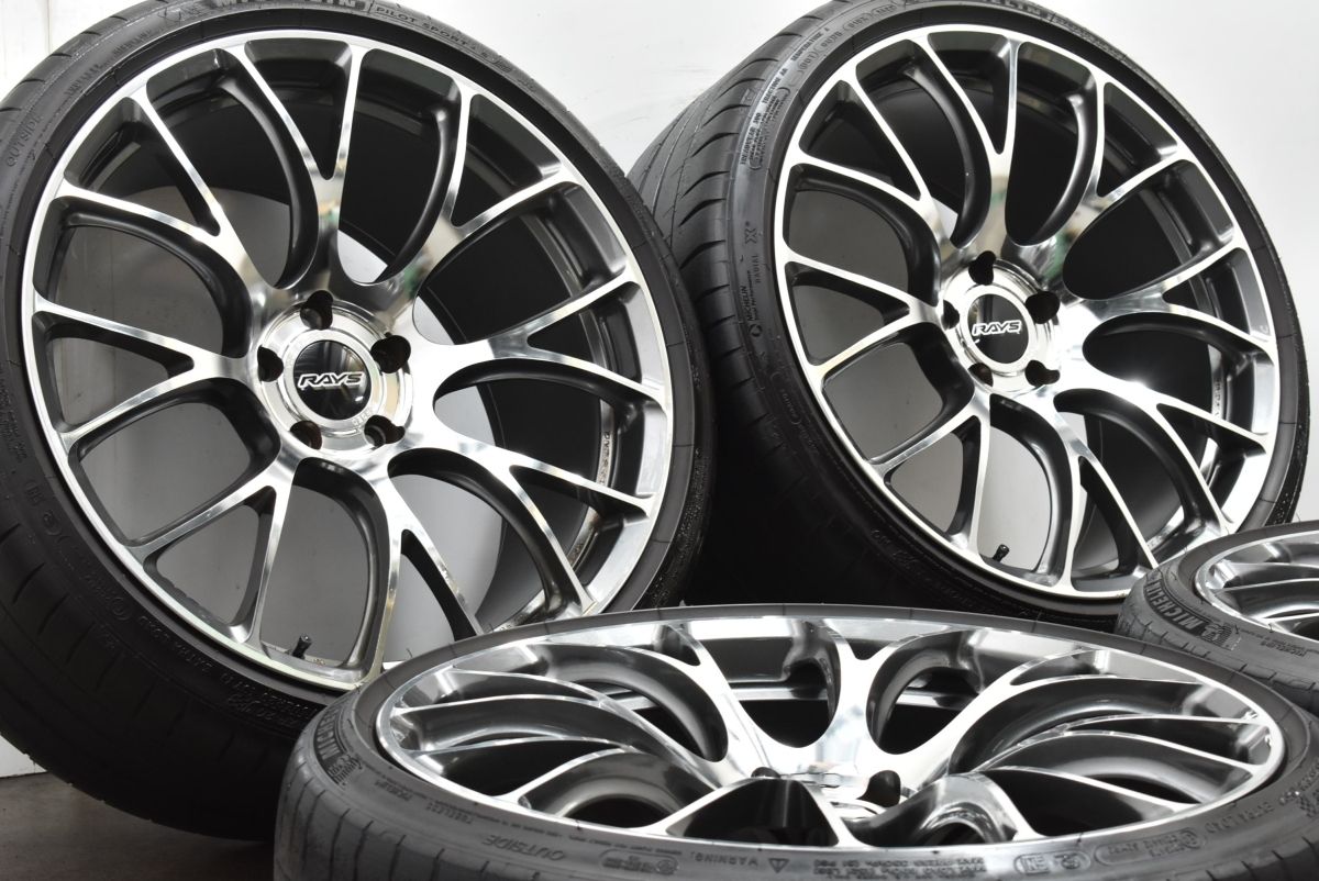 レイズ VOLK Racing G16 ホイール ブライトニングメタルダーク(ME) 19インチ×8.5J＋38 5H112 輸入車 入数：1台分(4本) RAYS、優美なデザインをまとうスポーツホイール「VOLK RACING G16」を