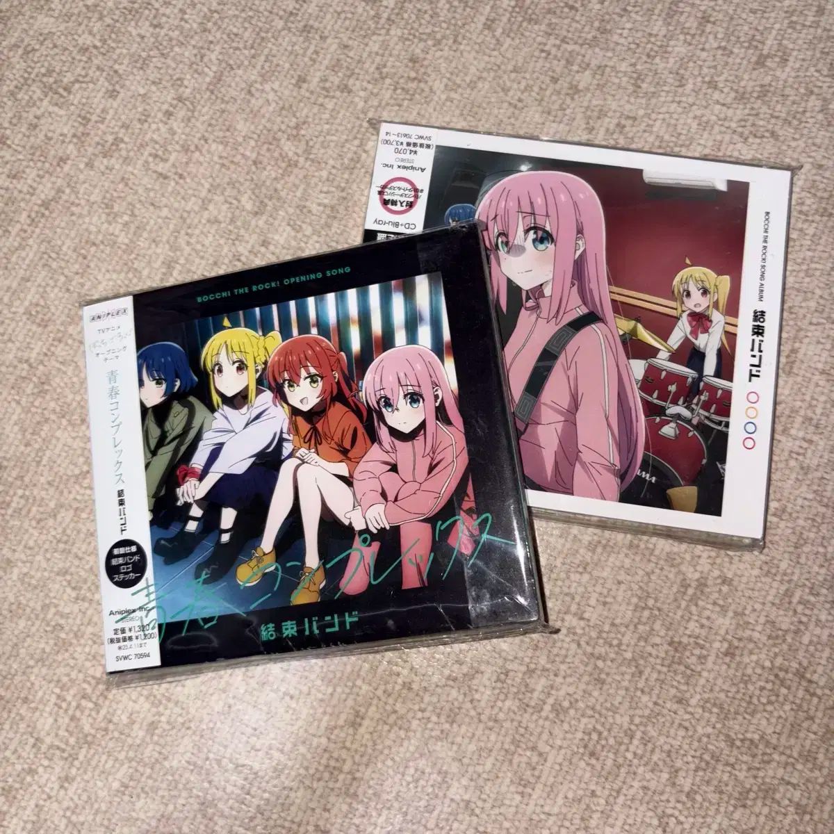 【雷市場（ポンジャン）商品韓国直送】 ぼっち・ざ・ろっく！ アルバム + ブルーレイ Blu-ray ユースコンプレックス CD まとめ売り