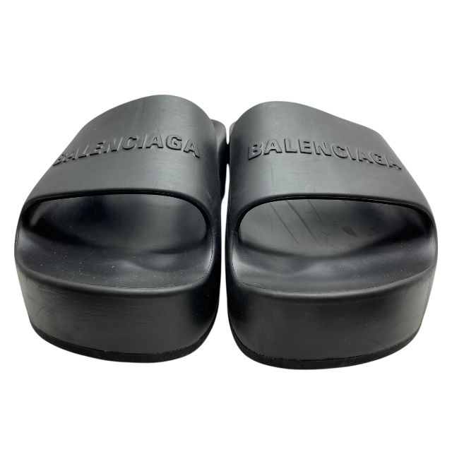 BALENCIAGA ブラック スライドサンダル 楽天市場】【アウトレット】バレンシアガ BALENCIAGA サンダル