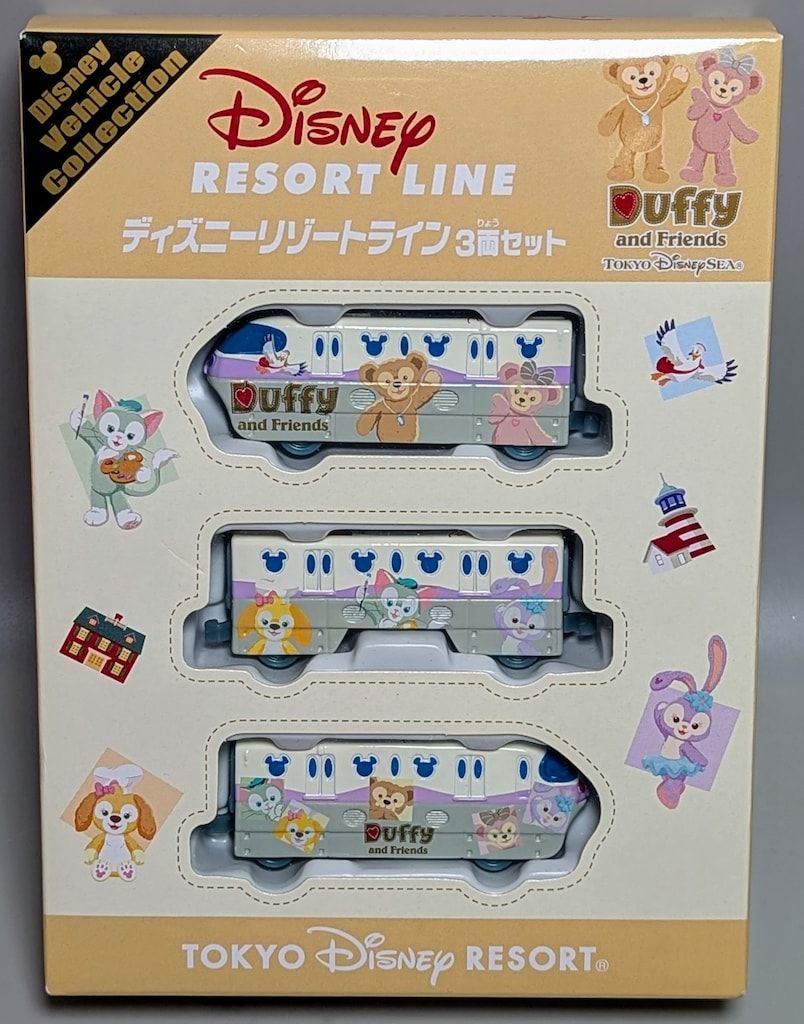 タカラトミー トミカDisney Vehicle Collection ディズニーリゾートライン Duffy and Friends 3両セット