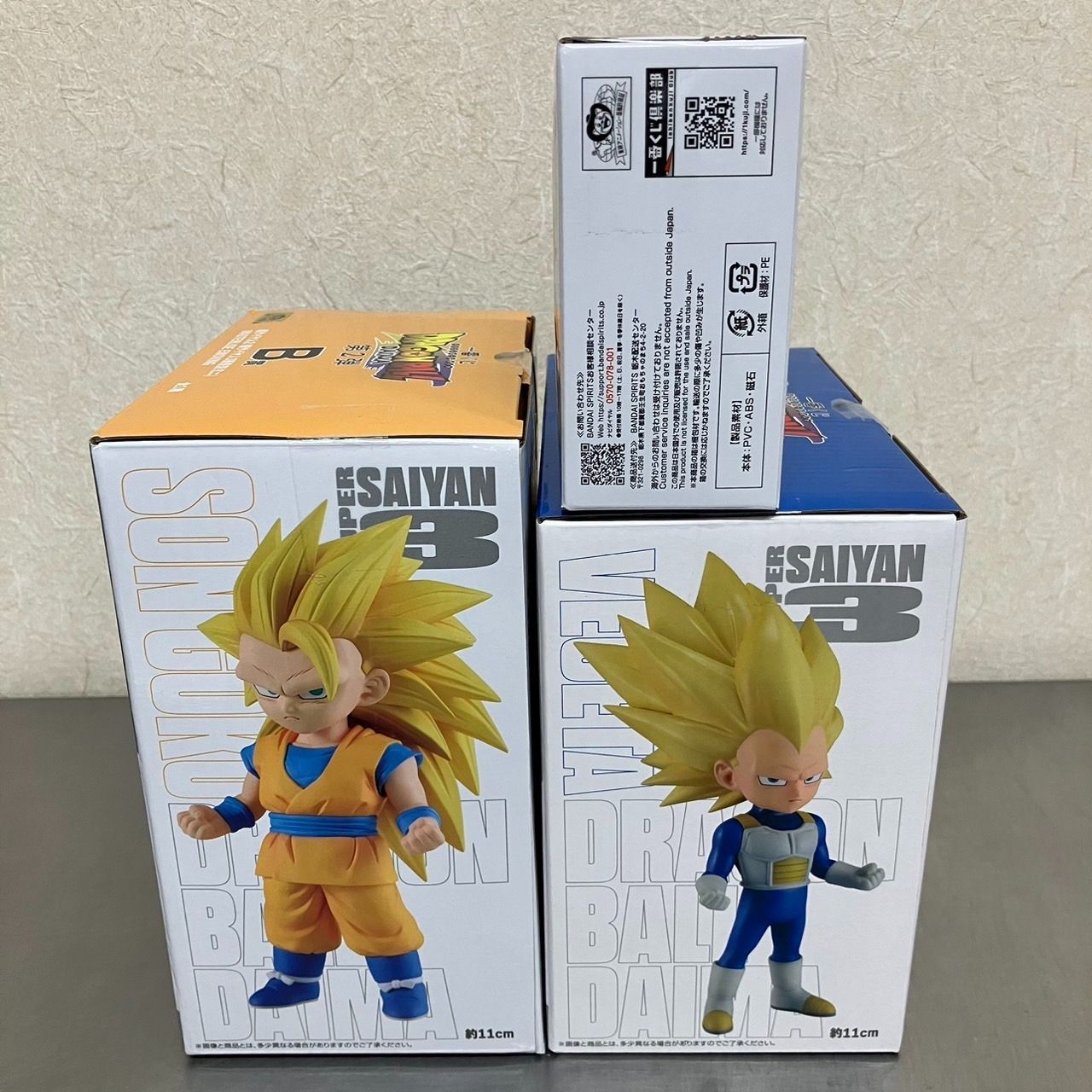 未開封 ドラゴンボールダイマ 一番くじ 孫悟空 ベジータ　フィギュア ドラゴンボール フィギュア 一番くじB賞 孫悟空VSベジータ 未