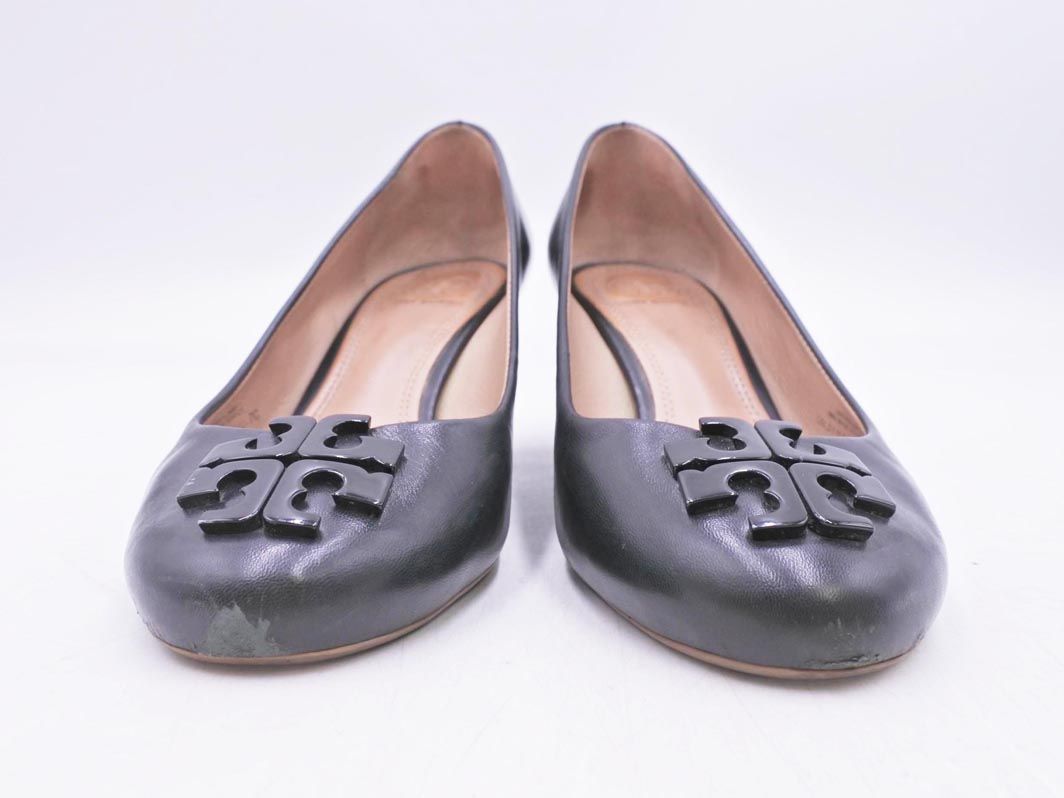 Tory Burch トリーバーチ 本革 レザー ロゴ ウェッジソール
