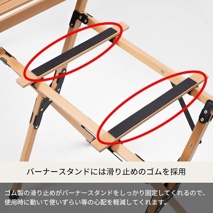 新品未使用　ハイランダー　ウッドキッチンテーブル2 ナチュラル Amazon | Hilander(ハイランダー) ウッドキッチンテーブル