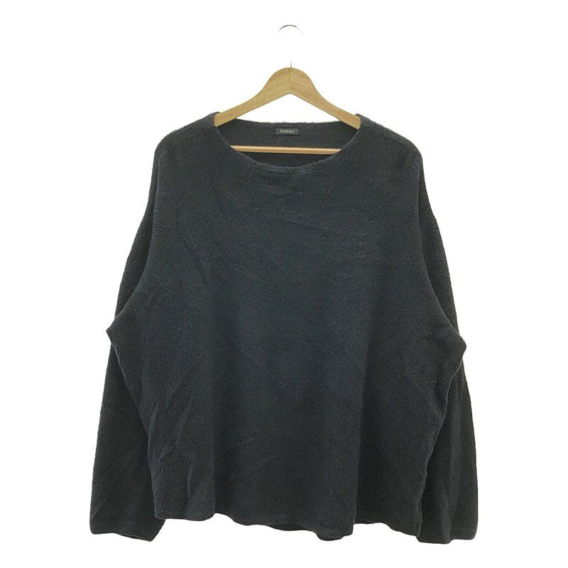 COMOLI / コモリ | 2020AW | シルクフリース 長袖クルー | 2