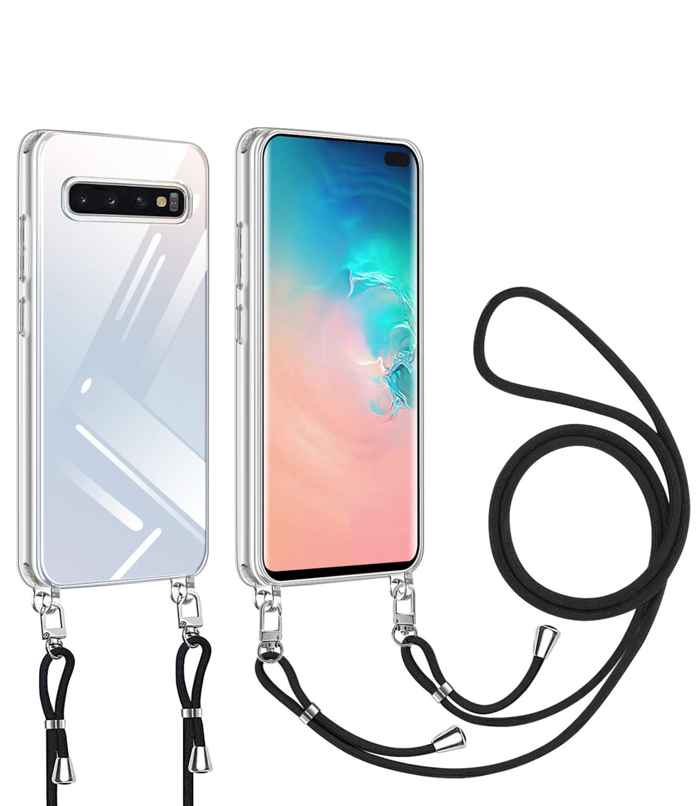 美品】Galaxy S10+ ホワイト SCV42 128GB クリアケース付 Galaxy s10