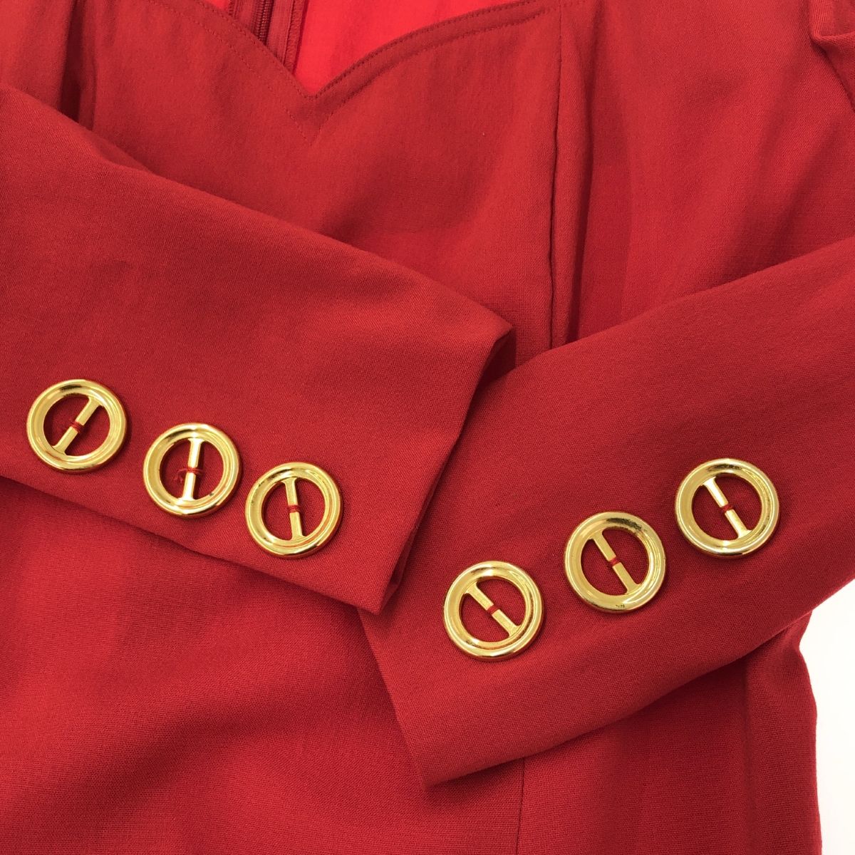 miss Dior ミスディオール ハートカットワンピース サイズ:M 金