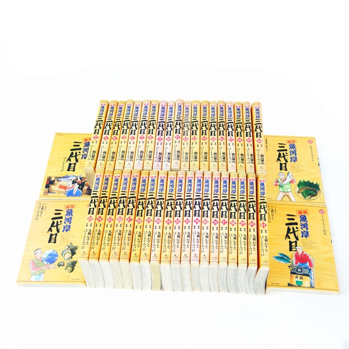 築地魚河岸三代目全巻セット 1〜42 みつお 車用品・バイク用品 【未