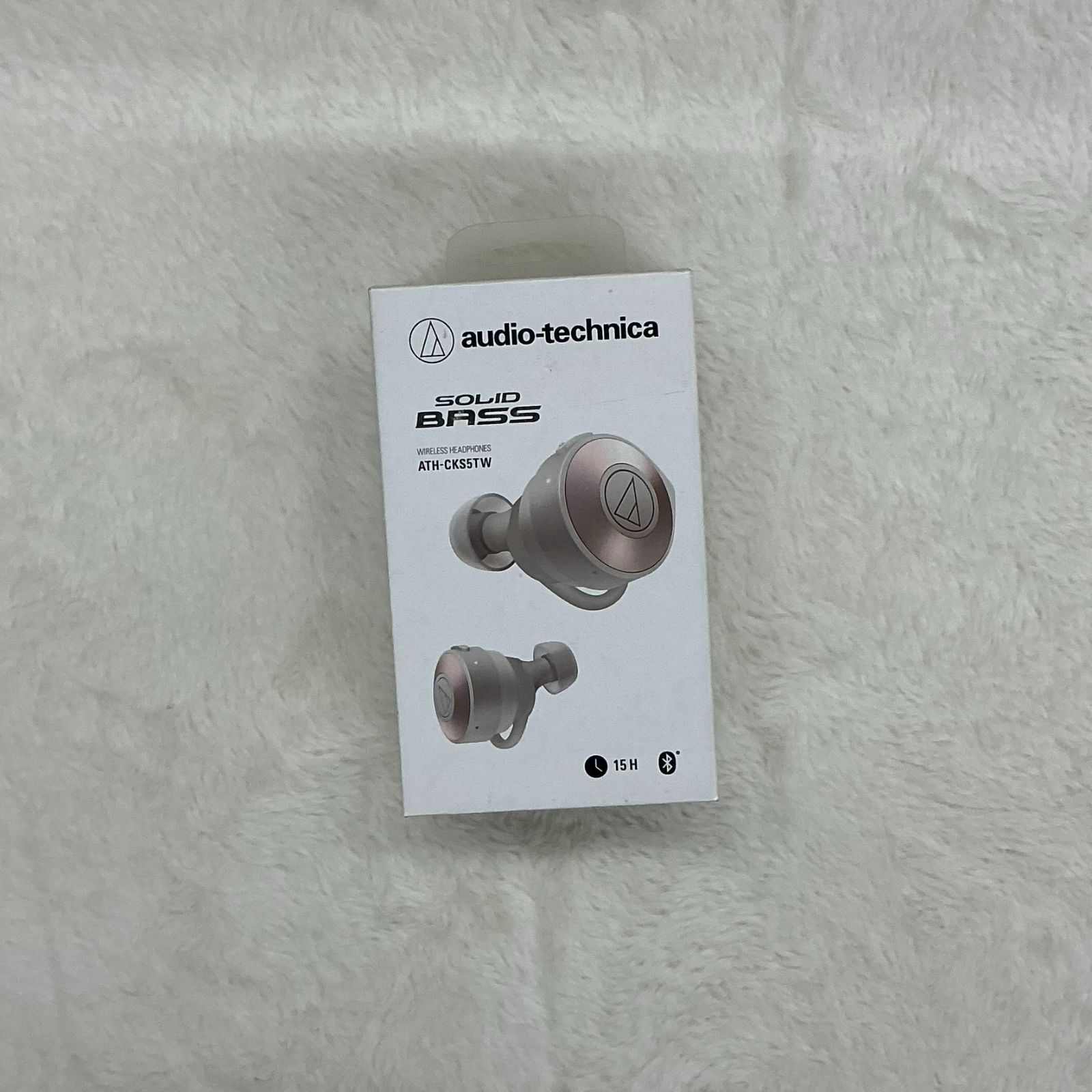 〇【中古】オーディオテクニカ ATH-CKS5TW (Bluetooth 対応) 完全 