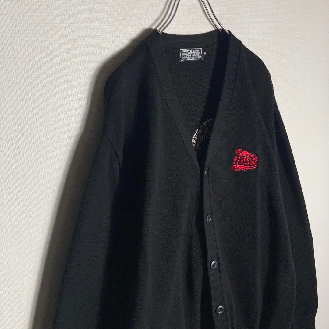 【極美品】windandsea×hystericglamour カーディガン HYSTERIC GLAMOUR wind and sea ニットカーディガン