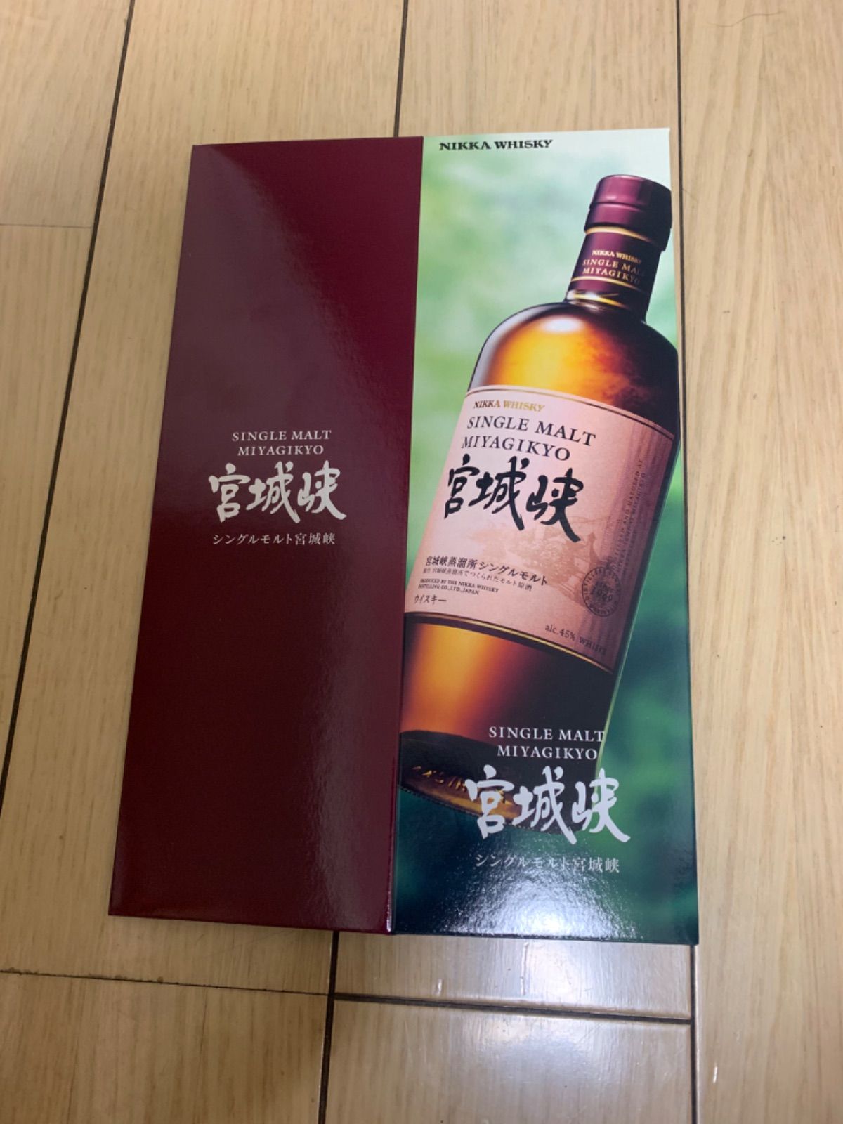 セール ニッカ 余市 宮城峡 ウイスキーカートン 化粧箱のみ