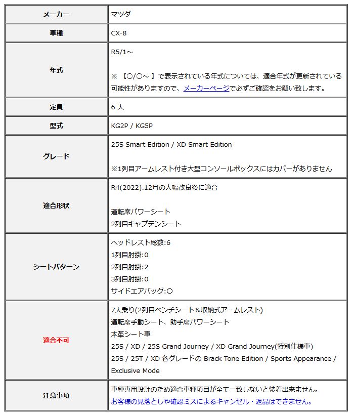 Clazzio クラッツィオ シートカバー ストリームステッチ CX-8 KG2P | KG5P R5|1～ EZ-7046