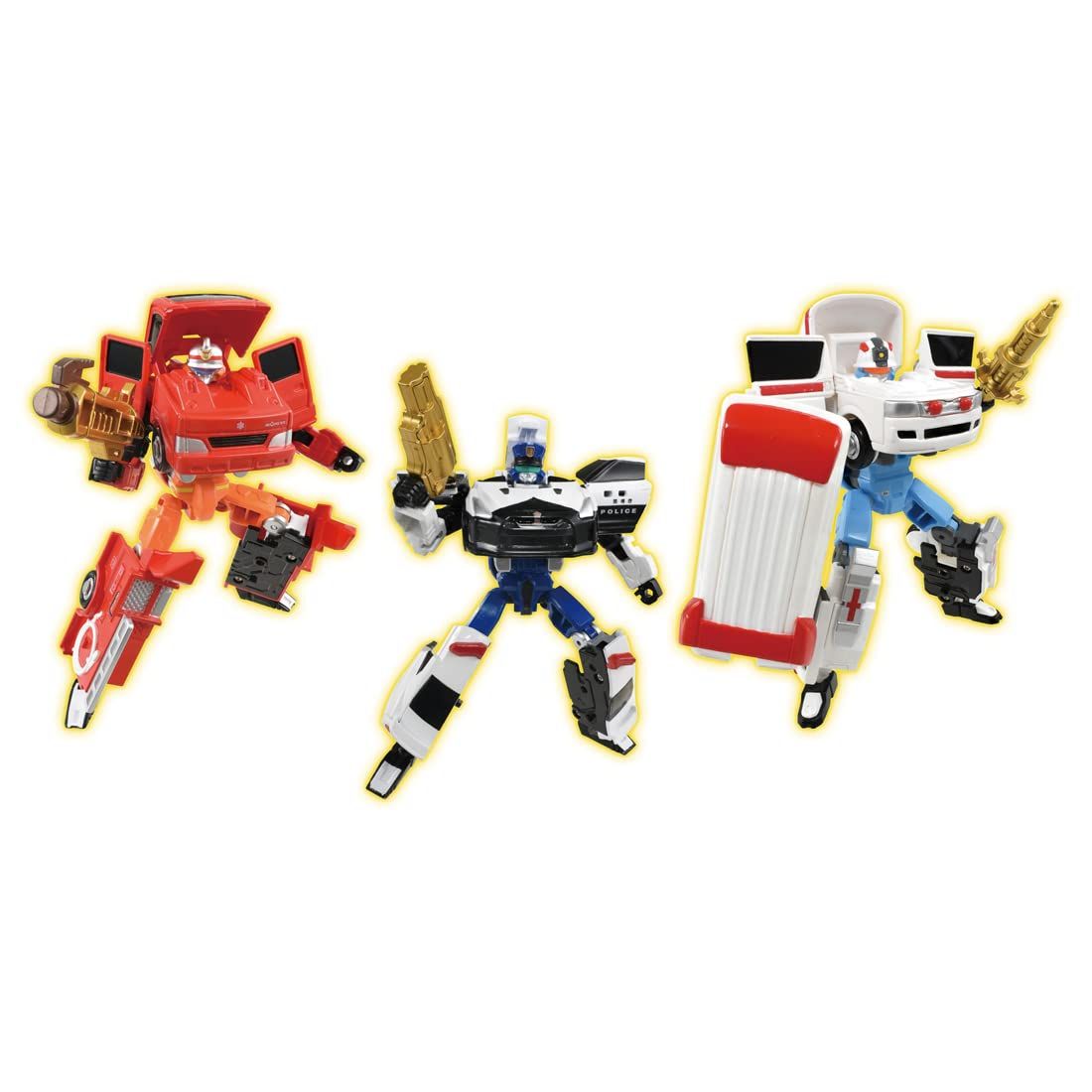 タカラトミー(TAKARA TOMY) 『 トミカ ジョブレイバー 警察消防救急 DXセット 』 ミニカー 車 おもちゃ unisex 3歳以上 玩具安全基準合格 STマーク認証 TOMICA [単品]