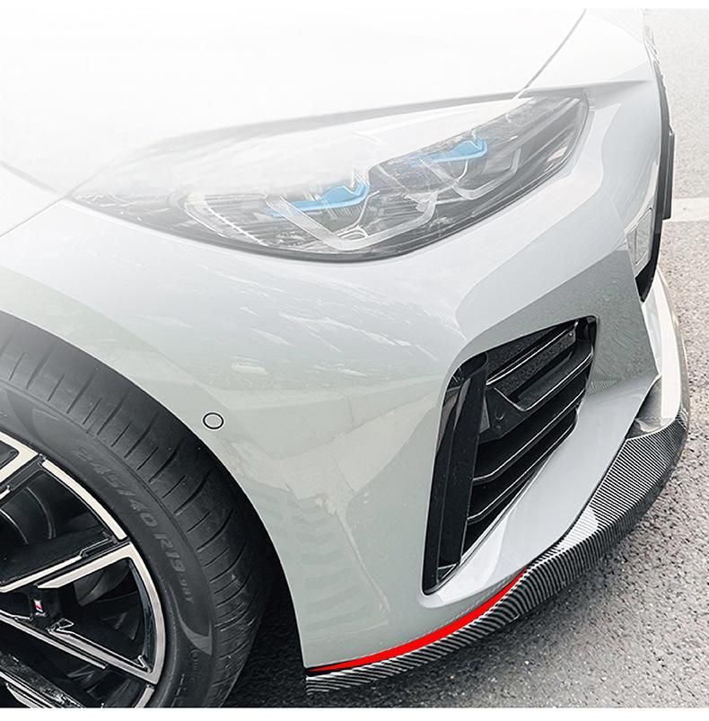 24時間以内発送。 BMW 4シリーズ G26 2020 カーボン調 フロントリップ スポイラー エアロ 前唇 外装 カスタム 9.28 品質保証！