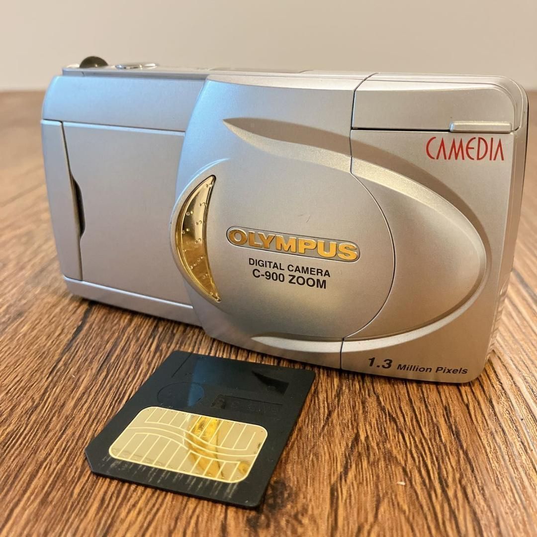 OLYMPUS CAMEDIA C-900 フィルムカメラ 動作確認済】 CAMEDIA C