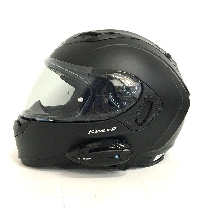 OGK カブト KAMUI3 フラットブラック XLサイズ インカム付き