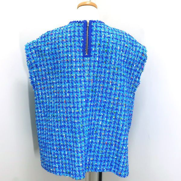 ドゥロワー ファンシーツイード ベスト Drawer ドゥロワーツイードベスト36