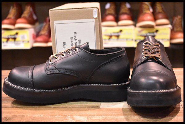 UK7.5 箱付 美品】VIBERG ヴァイバー 145 オックスフォード シューズ 