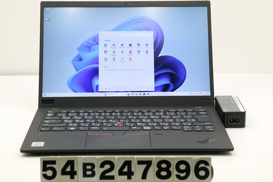 Lenovo ThinkPad X1 Carbon 8th Gen Core i5 10210U 1.6GHz/8GB/256GB(SSD)/14W/FHD(1920x1080)/Win11 【54B247896】