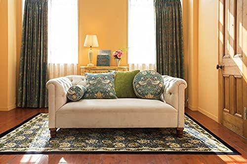 川島織物セルコン クッションカバー 45×45㎝ いちご泥棒 川島織物